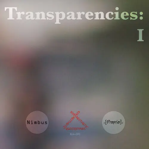Transparancies I cover
